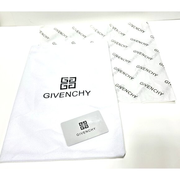 Givenchy Dust Bag ,Tissue Paper & Card - Authentic From Shoe Box Accessories Set - Picture 1 of 8